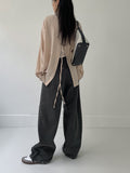 Page Backslit Loose Fit Shirt