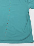 Eyelet Over Fit Short Sleeve T-shirt