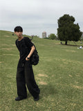 Sword Henley Neck Ringer Short Sleeve T-shirt