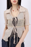 Sheer jane blouse