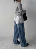 [FW] 562 Brush Wide Denim Pants