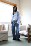Down Martin Wrap Denim