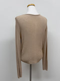 Austin See-Through Knit Cardigan