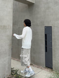 Pigment Light Cargo Half Pants