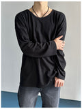 Module Basic Waffle U-neck Long Sleeve