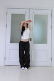 two-way strap cargo pants