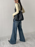 Button Halter Knit Bustier