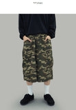 Milk Camo Bermuda Pants