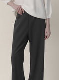 Wide Banding Slacks Pants