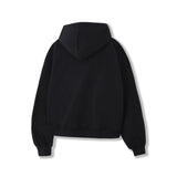Rubber Stitch Hood Zip-Up
