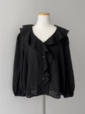 Tinkerbell Ruffle V-Neck Blouse