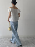 716 High Waist Wide Denim