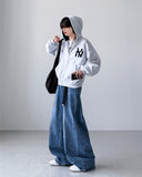 Oboe Pintuck Wide Denim