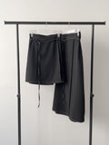 Stitch Banding Midi Skirt