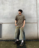 Pochi Stripe Short Sleeve T-shirt