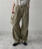 [unisex] Wave Dyeing Wide Denim Pants