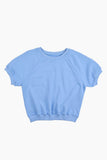 Sop crop short sleeve sweatshirt