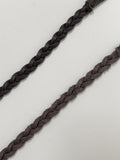 [Cowhide] Cable Long Layered Belt