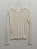 Weekly Tencel See-through Long Sleeve T-shirt