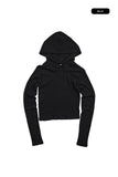 Veil modal hood long sleeve
