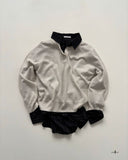 Cash Henley Neck Raglan Knit