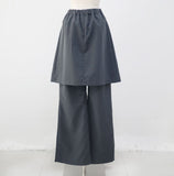 Merci Pleated Skirt Layered Pants