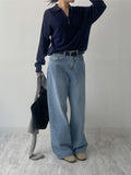 Tiber Collar Overfit Knit