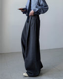 Mason Pintuck Wide Slacks