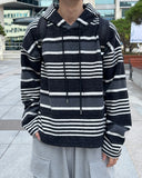 Multiple Stripe Hoodie