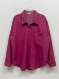 Posty Poplin Cotton Over Fit Shirt