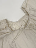 Nylon Two-Way Flare Blouse