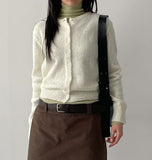 Mir Alpaca Round Cardigan