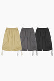 String Balloon Bermuda Pants