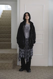 Check layered skirt