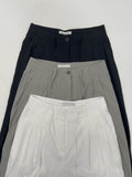 Yvon Nylon Strap Wide Slacks