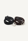 Classic Braided Leather Belt