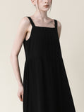 Neillo pintuck sleeveless long one piece