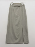 [SS] Bocashi Button Long Skirt