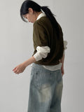 Decor Round Half Knit