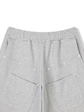 Tens rivet bermuda sweatpants