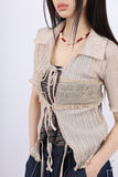 Sheer jane blouse