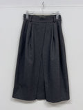 Belly Wool Pleated Skirt