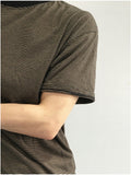 Marvin Crop Stripe Short Sleeve T-Shirt