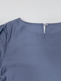 [Bustier SET] Clean Halterneck Layered Blouse