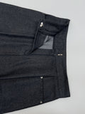Road Pintuck A-Line Midi Skirt