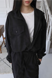 Nylon course jumpsuit