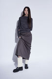 knit warmer middle boots