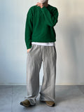 Diamond Fisherman Round Knit