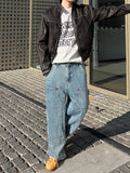Double Knee Carpenter Wide Denim