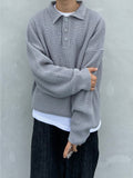 Over Balloon PK Collar Knit
